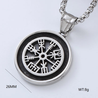 Punk Cool Style Cross Necklace Pendant [304 Stainless Steel]