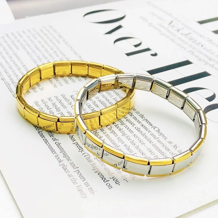 Streetwear Bangle Bracelets [304 Stainless Steel]