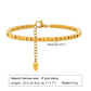 Chain Bracelets [304 Stainless Steel,18K Gold Plated]