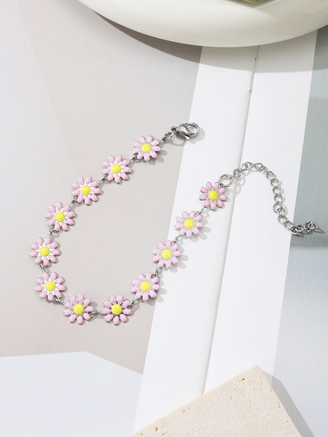 Daisy Bracelet [304 Stainless Steel]