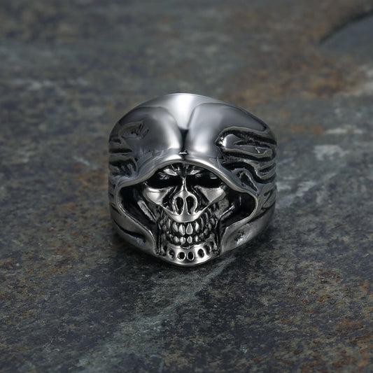 Punk Skull Ring [304 από ανοξείδωτο ατσάλι]