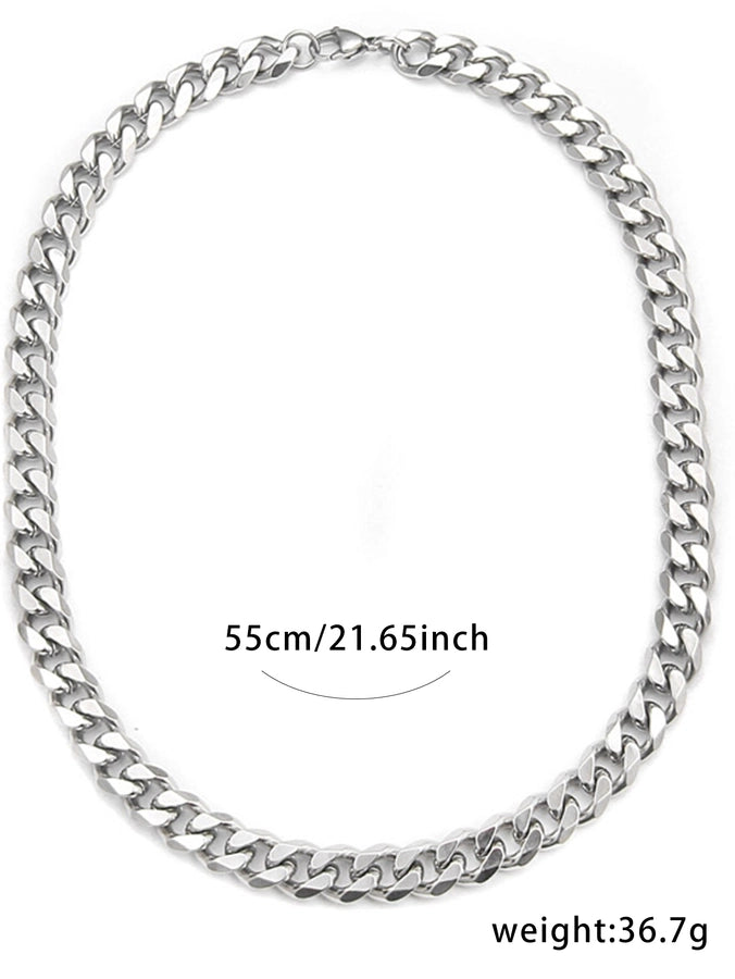 Cuban Chain Necklace [304 Stainless Steel]