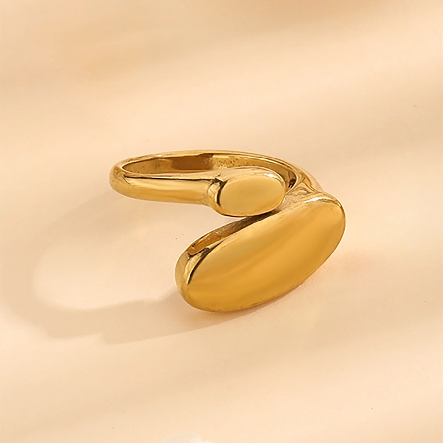 Irregular Ring [304 Stainless Steel 18K Gold Plated]