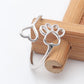 Paw Print Open Ring [304 Stainless Steel 18K Gold Plated]