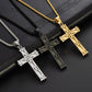 Cross Necklace [304 Stainless Steel 18K Gold Plated]