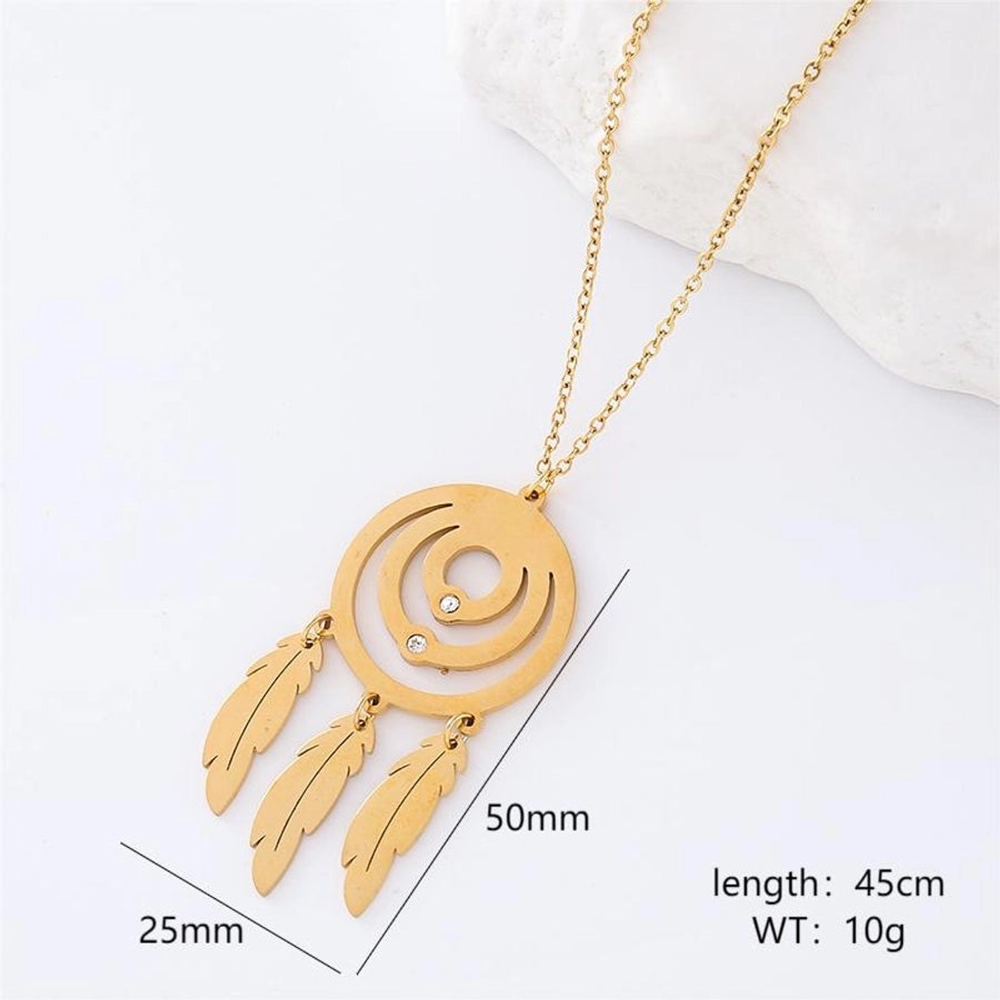 Dreamcatcher Necklace [304 Stainless Steel]