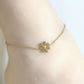 Flower Anklet [Stainless Steel]