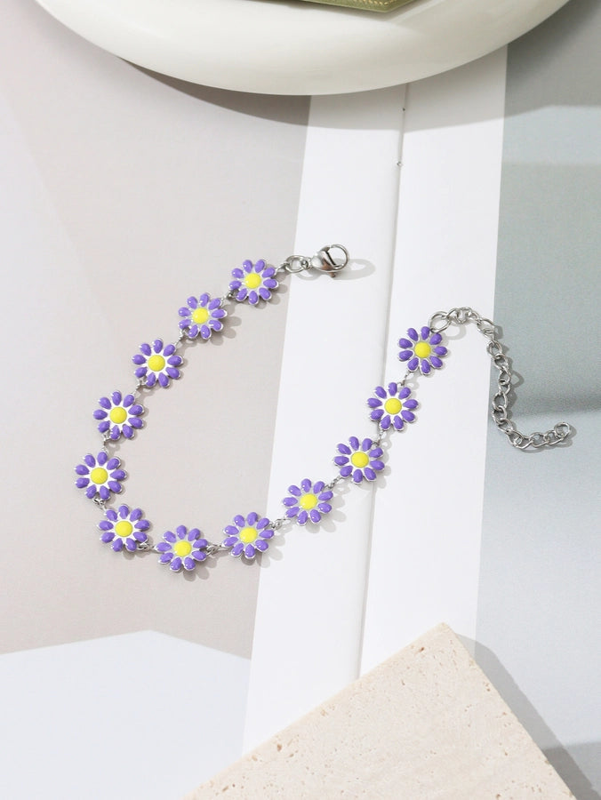 Daisy Bracelet [304 Stainless Steel]