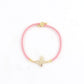 Butterfly Zircon Nylon Woven Chain Bracelet [304 Stainless Steel]