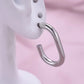 U Shaped Hoop Earrings [304 Stainless Steel]