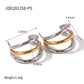 Triple Hoop Earrings [304 Stainless Steel]