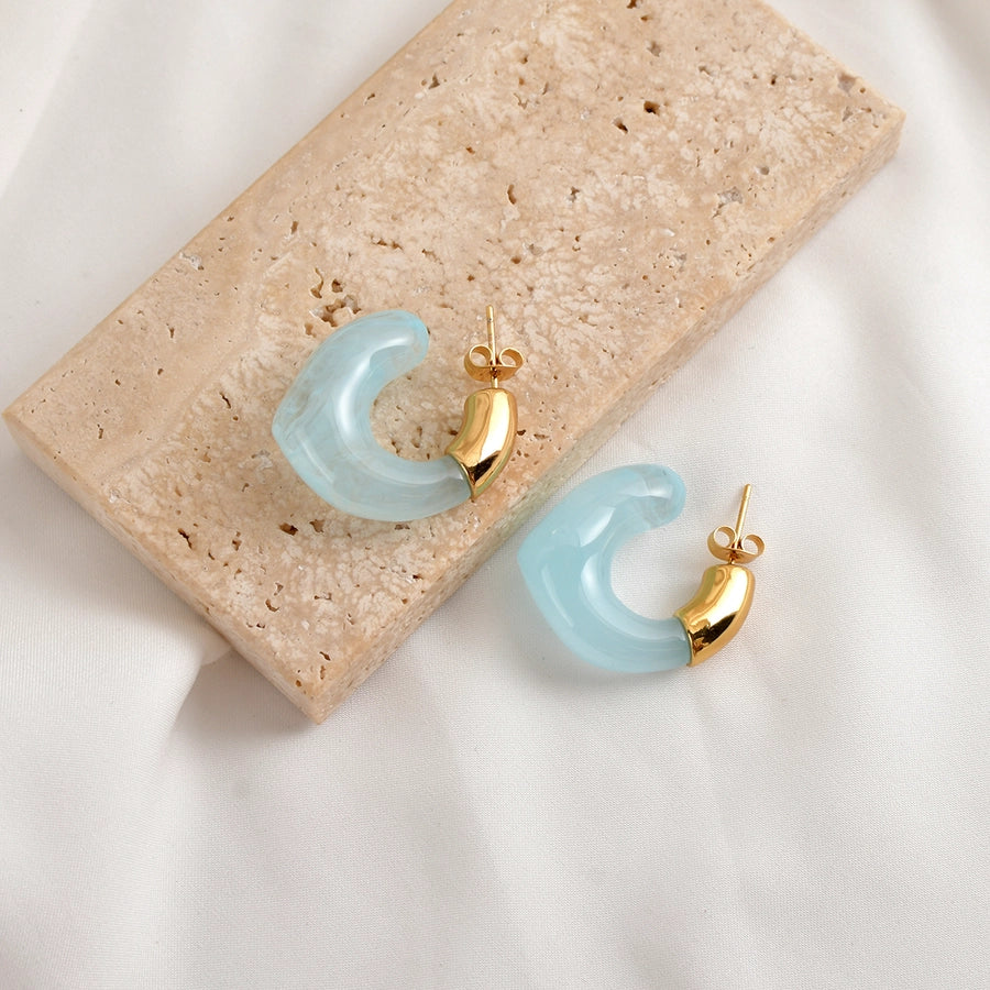 Pastel Drop Earrings [304 Stainless Steel]