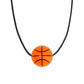 Ball Silica Gel Necklace [304 Stainless Steel]