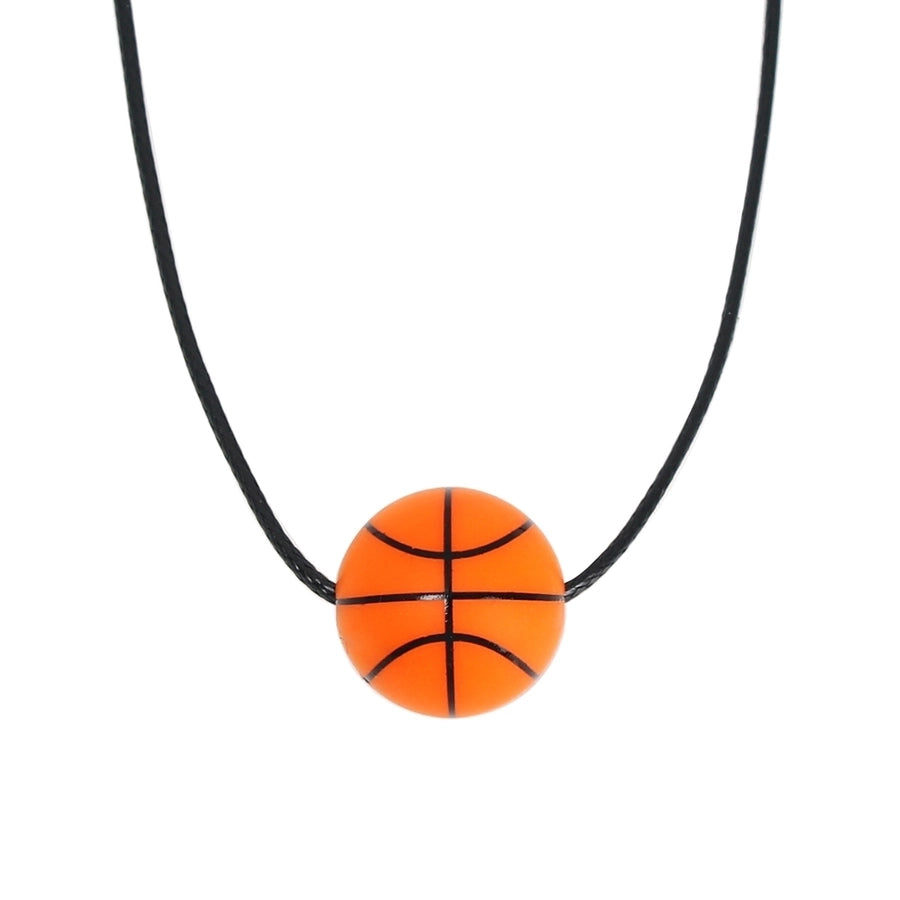 Ball Silica Gel Necklace [304 Stainless Steel]