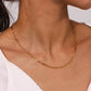 Paperclip Chain Necklace [304 Stainless Steel, 18K Gold Plated]