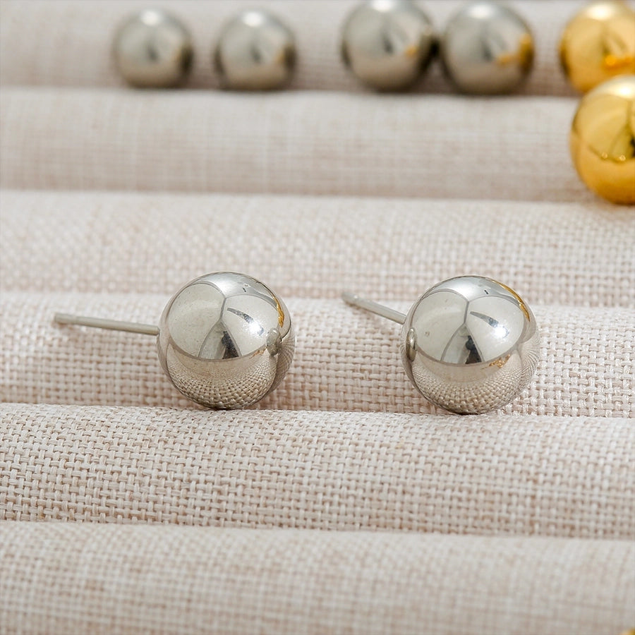 Ball  Ear Studs [304 Stainless Steel]