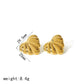 Mix Desogns Earrings [304 Stainless Steel,18K Gold Plated]