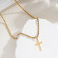 Cross Necklace [304 Stainless Steel]