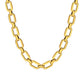 Cable Chain Bracelet/Necklace [304 Stainless Steel,18K Gold Plated]