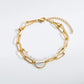 Eye Natural Stone Bracelets [Stainless Steel, 18K Gold Plated]