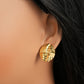 Mix Designs Earrings [304 Stainless Steel,18K Gold Plated]