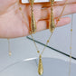 Drop Jewelry Set [304 Stainless Steel, 18K Gold Plated]