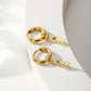 Love Drop Earrings [304 Stainless Steel, 14K Gold Plated]