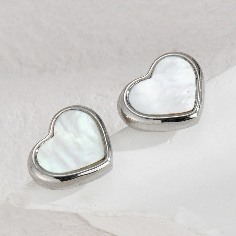 Mix Heart Designs Earrings [304 Stainless Steel]