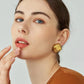 Mix Designs Earrings [304 Stainless Steel,18K Gold Plated]