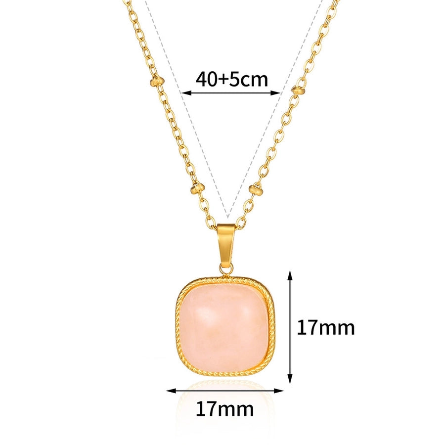 Jewelry Bohemian Round 304 Stainless Steel Plating Pendant Necklace