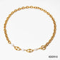 Bracciale/collana a catena perla [304 inossidabile, oro 16K placcato]