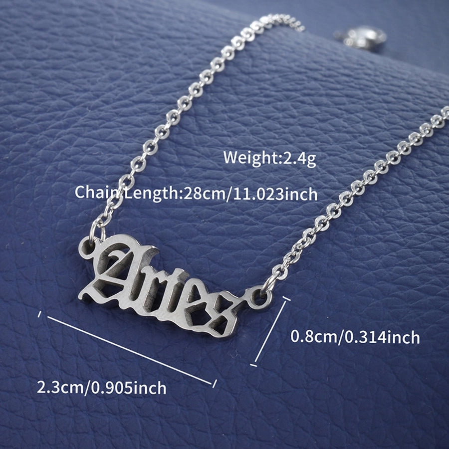 Silver Constellation Anklet [304 Stainless Steel]