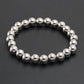 Round Beads Elastic Bracelet [304 Stainless Steel