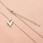 Heart Pendant Necklace [304 Stainless Steel]