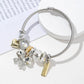 Elegant Butterfly Bangle Bracelet [304 Stainless Steel,Alloy]