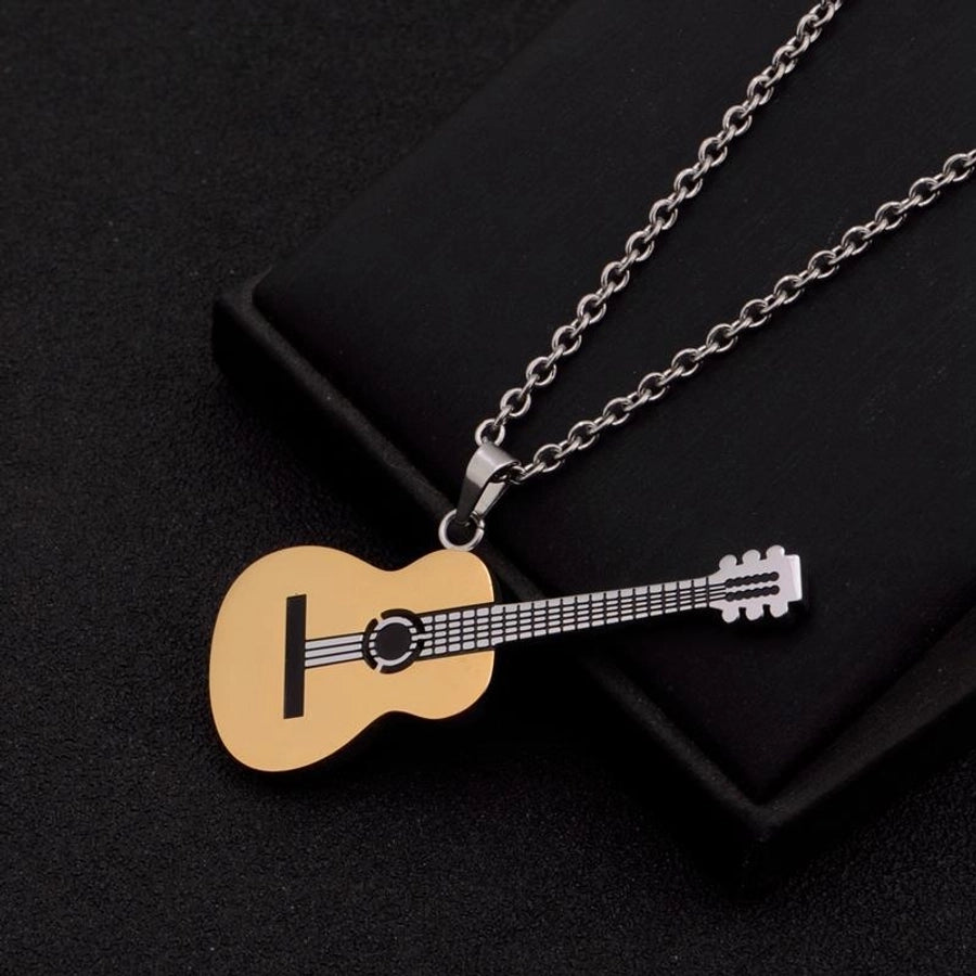 Guitar Neckalce [304 rustfrit stål]