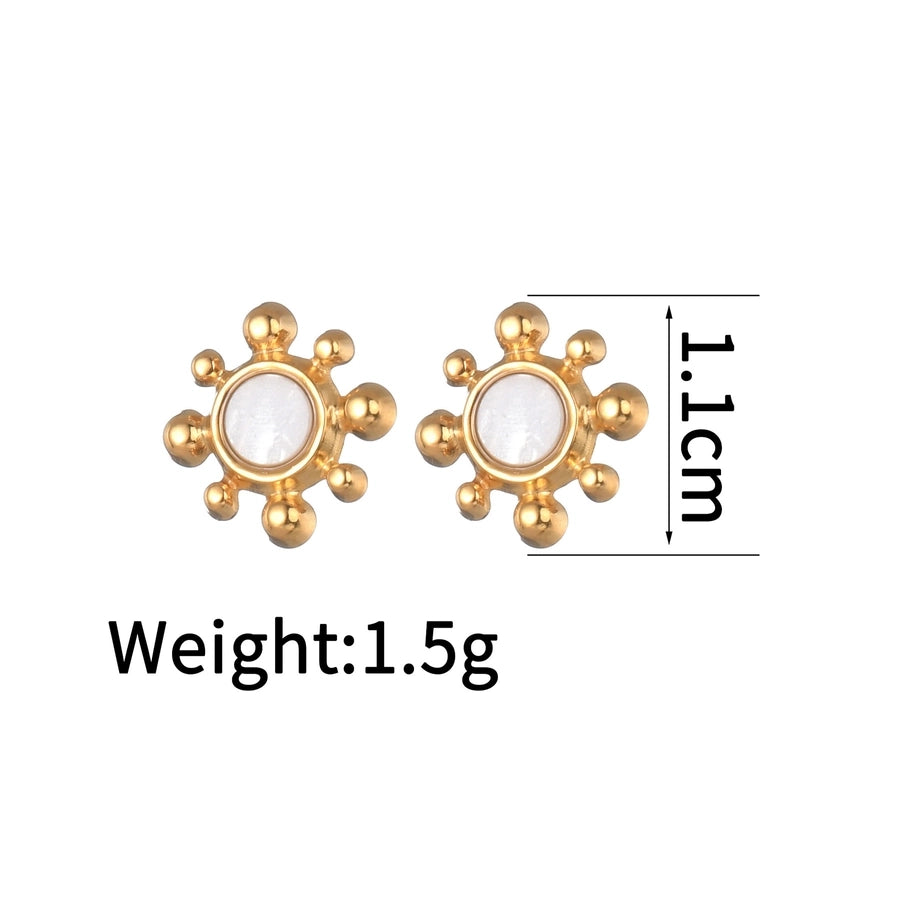 Mix Designs Stud Earrings [304 Stainless Steel]