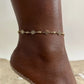 Mix Chain Anklet [201 Stainless Steel]