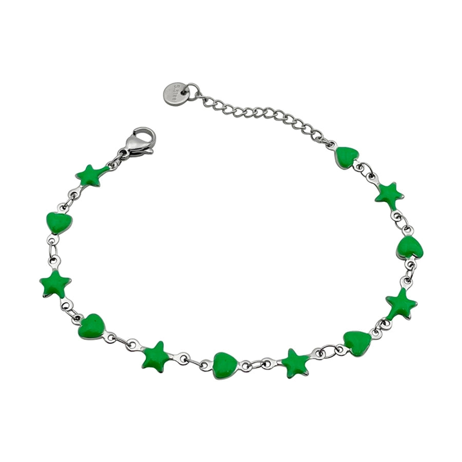 Braccialetti stella/cuore [304 acciaio inossidabile]