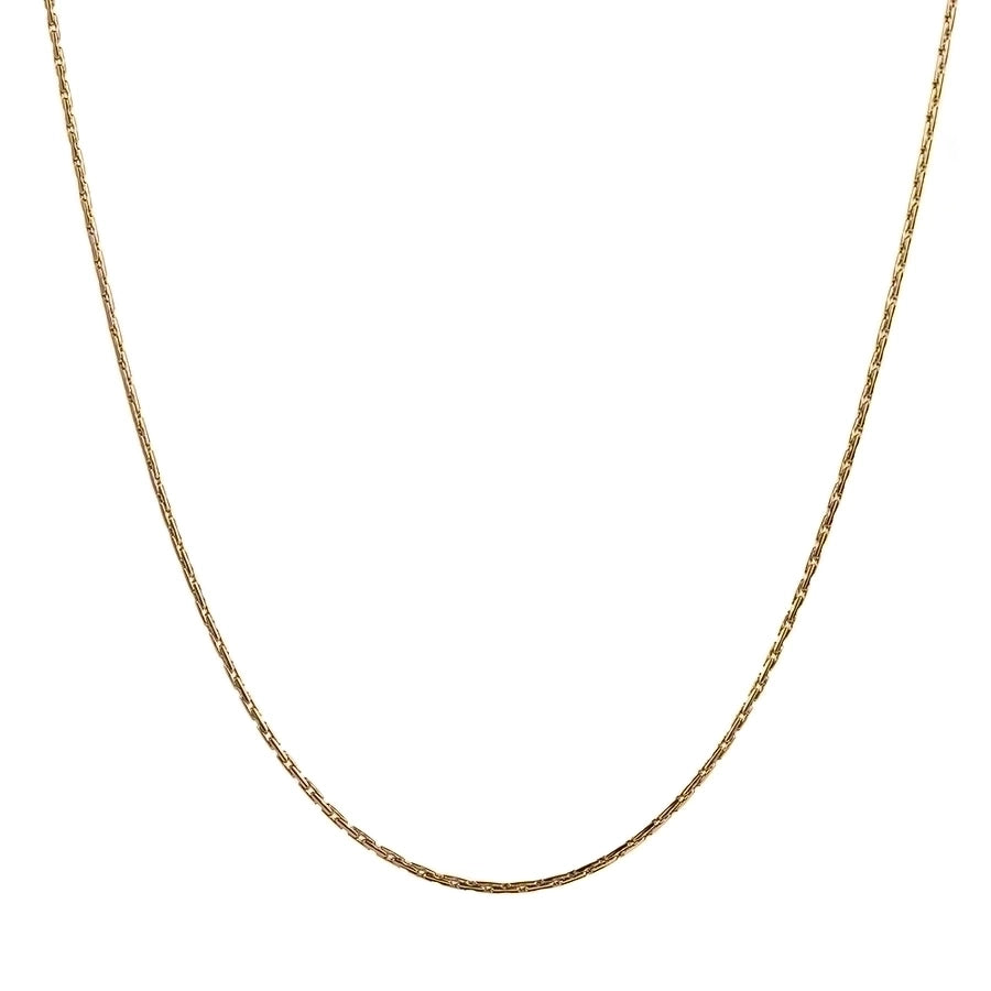 Mix Chain Necklace [304 Stainless Steel,18K Gold Plated]