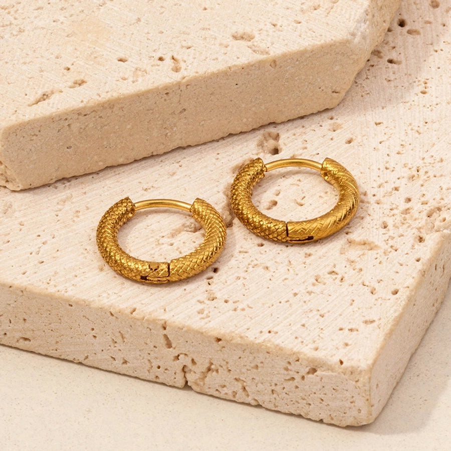 Modern Style Irregular Earrings [304 Stainless Steel,18K Gold Plated]