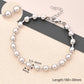 Round Oval Beads Bracelets [304 Stainless Steel]