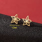 Animal Stud Earrings [304 Stainless Steel,18K Gold Plated]