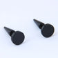 Flat Round Cone Stud Earrings [Stainless Steel]