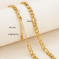 Chain Necklace [304 Stainless Steel,18K Gold Plated]