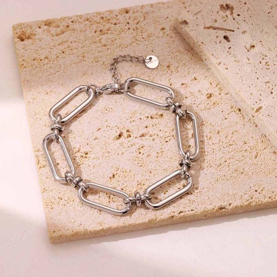 Gauge Wire Chain Bracelet [304 Stainless Steel]