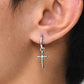 Punk CrossDangling Earrings [201 Stainless Steel]