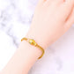 Snake Artificial Gemstones Bracelet/Earrings [304 Stainless Steel,18K Gold Plated]