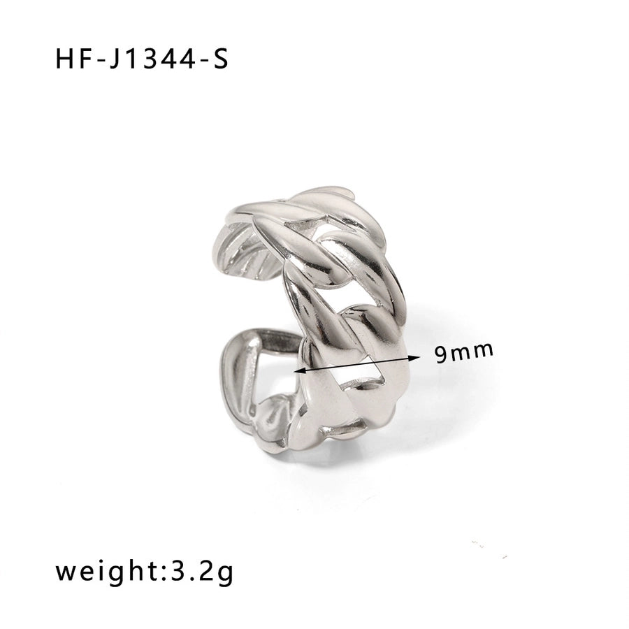 Mix Designs Silver Ring [Stainless Steel]