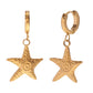 Dolphin Shark Drop Earrings [304 Stainless Steel, 18K Gold Plated]